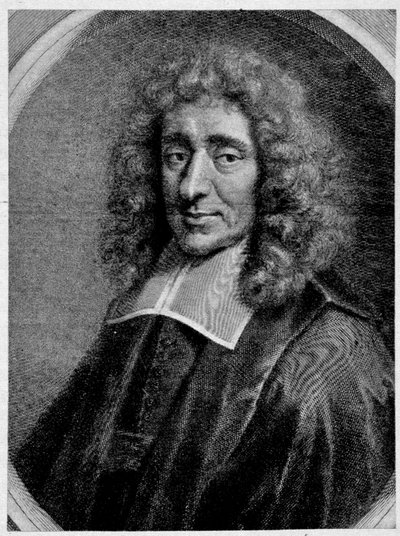 Antoine Furetiere (1619-1688), gravering af Edelinck af Gérard Edelinck