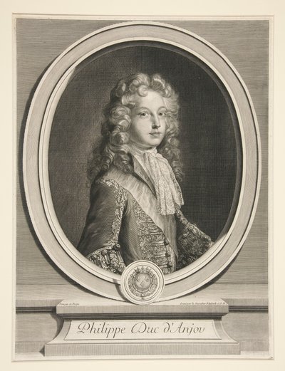 Filip 5., hertug af Anjou af Gérard Edelinck