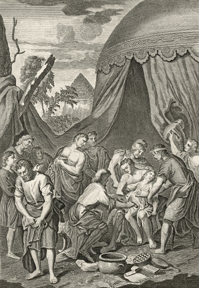 Kristi omskæring, 1762 af Gerard Hoet