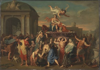 Didos død af Gerard Hoet I