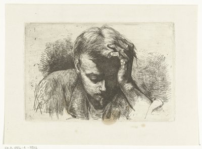 Selvportræt af Gerard Jan Bos