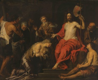 Kristus og de angrende syndere af Gerard Seghers