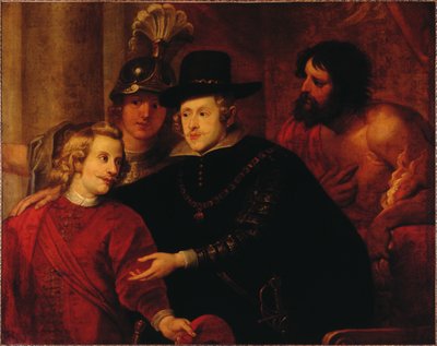 Filip IV af Spanien 1605-1665 udsender sin bror Kardinal-Infante Ferdinand af Østrig 1609-1 af Gerard . Seghers