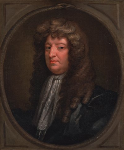 Samuel Butler (1612-80) c.1670-75 af Gerard Soest