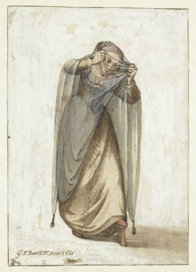 venetiansk kurtisane af Gerard ter Borch