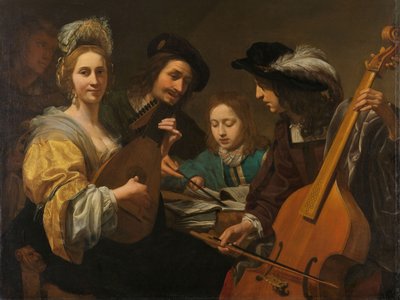 Et musikalsk selskab af Gerard Van Kuijl