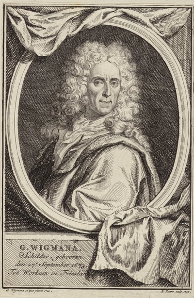 Portræt af Gerard Wigmana af Gerard Wigmana