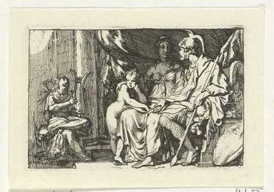 Aeneas fortæller Dido om sine eventyr Historien om Dido og Aeneas (serietitel) af Gerard de Lairesse