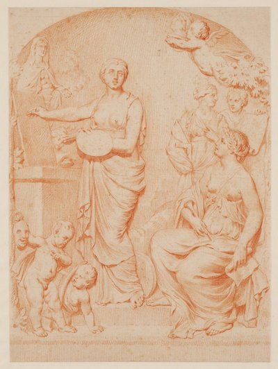 Allegori over kunsten af Gerard de Lairesse