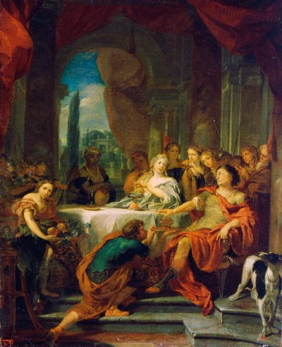 Antony og Cleopatra, 17. eller begyndelsen af 1700-tallet af Gerard de Lairesse
