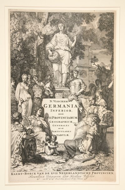 Nedre Tyskland eller de 17 provinser af Gerard de Lairesse