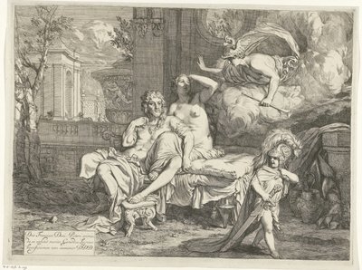 Mercury beordrer Calypso til at lade Odysseus gå af Gerard de Lairesse