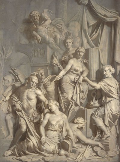 Rom af tronen af Gerard de Lairesse