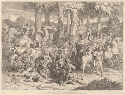 Semiramis på Løvejagten af Gerard de Lairesse