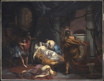 Kleopatras død, 1686 af Gerard de Lairesse