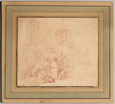 Fredens og retfærdighedens kys efter 1654. af Gerard de Lairesse