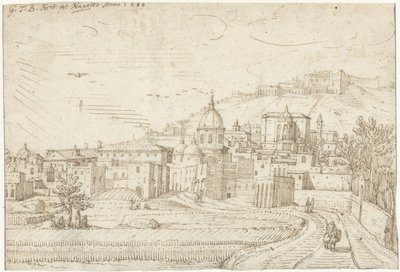 Udsigt over Napoli og Vomero af Gerard ter Borch