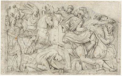 Konstantins bue med Trajans sejr over dacierne af Gerard ter Borch (I)