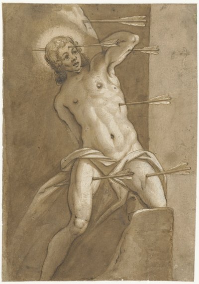 Sankt Sebastian af Gerard ter Borch (I)