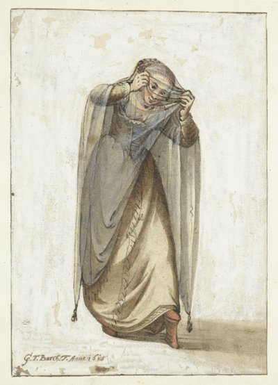 venetiansk kurtisane af Gerard ter Borch (I)