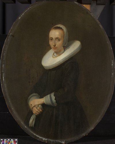 Johanna Bardoel (d. 1667). Hustru til Gerard Schalke af Gerard ter Borch (II)