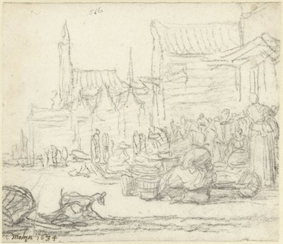 Markedsbræthjul af Gerard ter Borch (II)