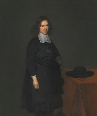 Portræt af en ung mand af Gerard ter Borch