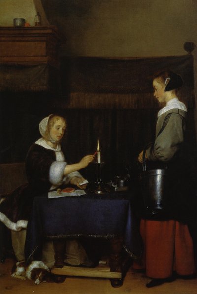 Korrespondenten af Gerard ter Borch