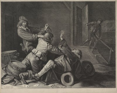 Knivstikkeriet af Gerard ter Borch