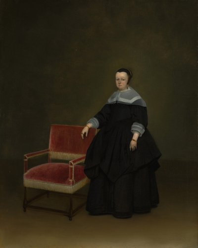 Margaretha van Haexbergen, c.1666-67 af Gerard ter Borch