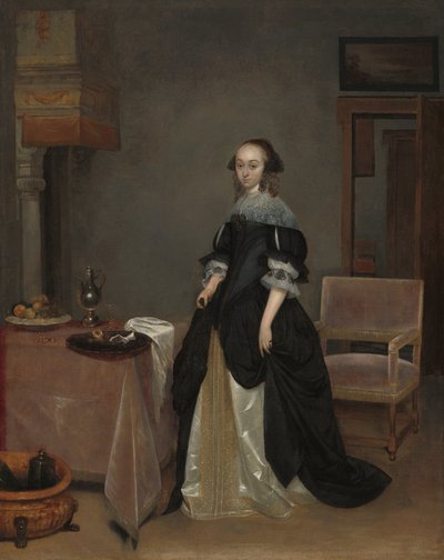 Maria af Suchtelen, c.1666 af Gerard ter Borch