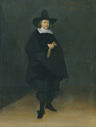 Portræt af Burgermeister Jan Roever (1610-61) af Gerard ter Borch