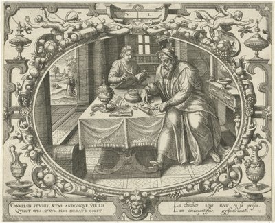 Mand i en alder af halvtreds Ten Ages of Man (serietitel) af Gerard van Groeningen