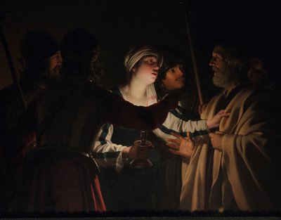 Benægtelsen af Sankt Peter af Gerard van Honthorst