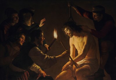Hånen af Kristus af Gerard van Honthorst