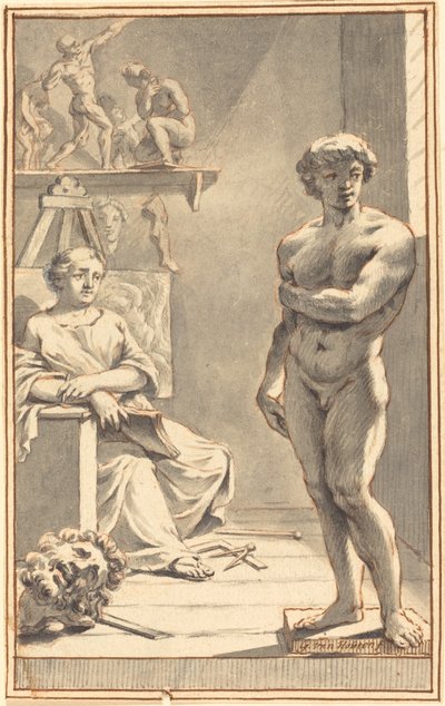 Allegori af skulptur af Gerard van Houten