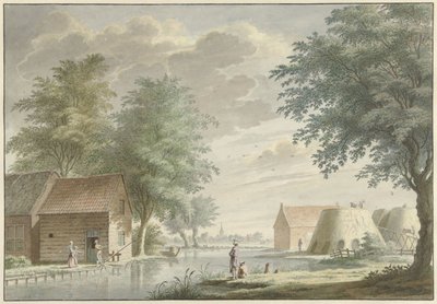 Kalkovne ved Hillegom af Gerard van Rossum