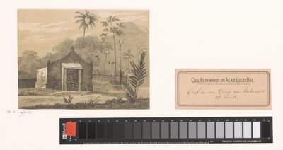 Kejserens grav på Timor Tomb af kejseren af ​​Bakanassi på Timor af Gerardus Johannes Bos