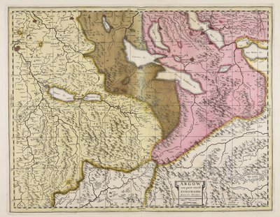 Argow cum parte merid. Zürichgow / auctore Ger. Mercatore af Gerardus Mercator