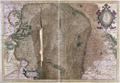 Frankrig (gravering af Gerardus Mercator