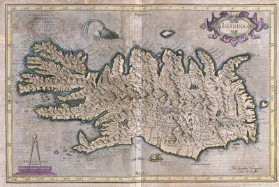 Island af Gerardus Mercator