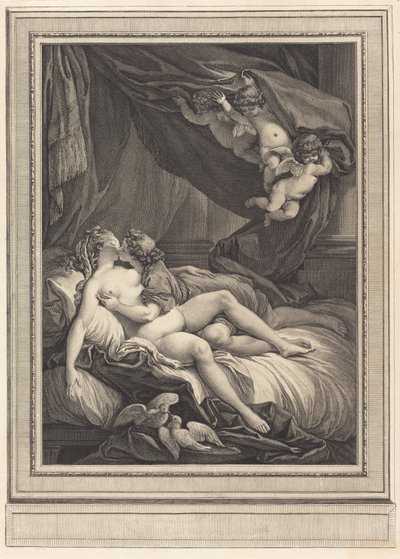 Venus og Adonis. af Geraud Vidal