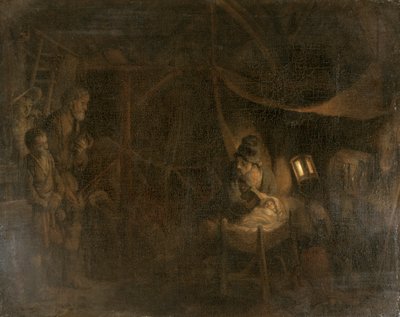 Hyrdernes tilbedelse, 1665. af Gerbrand van den Eeckhout