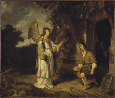 Englen og Gideon, 1640 af Gerbrand van den Eeckhout