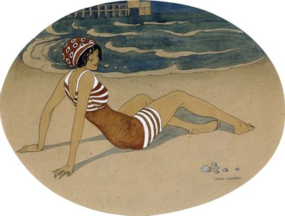 Den nye badedragt af Gerda Marie Frederike Wegener