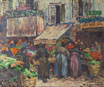 Fra Les Halles Paris af Gerda Wallander