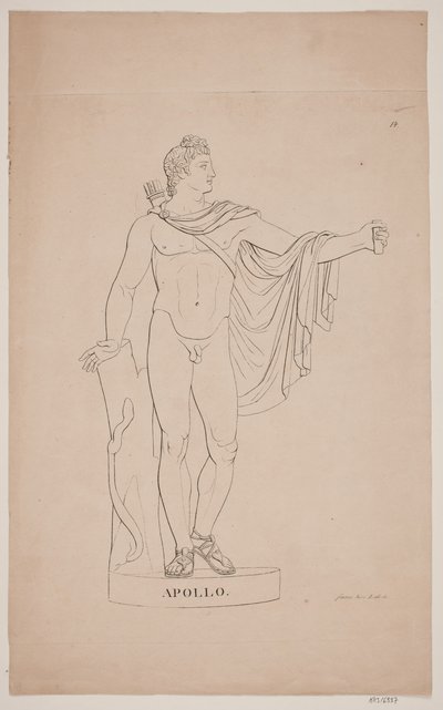 Apollo af Gerhard Ludvig Lahde