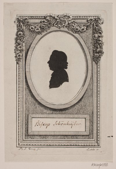 Biskop Schoenheyder af Gerhard Ludvig Lahde