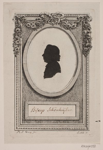 Dansk: Biskop Schönheyder af Gerhard Ludvig Lahde