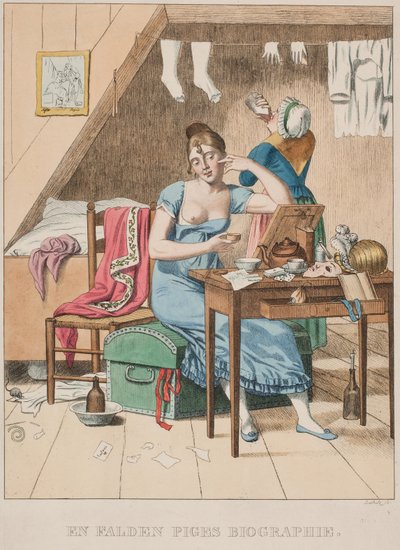 En falden piges biografi. Nr. 3 af Gerhard Ludvig Lahde